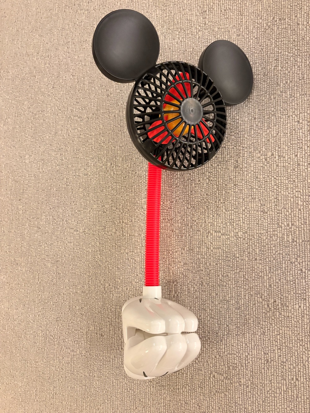 Mickey Mouse Clip-On Stroller Fan